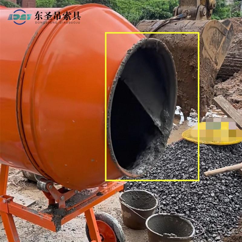 滚筒式搅拌机需经常清洗